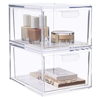 STORi Clear Stackable Drawers - Small